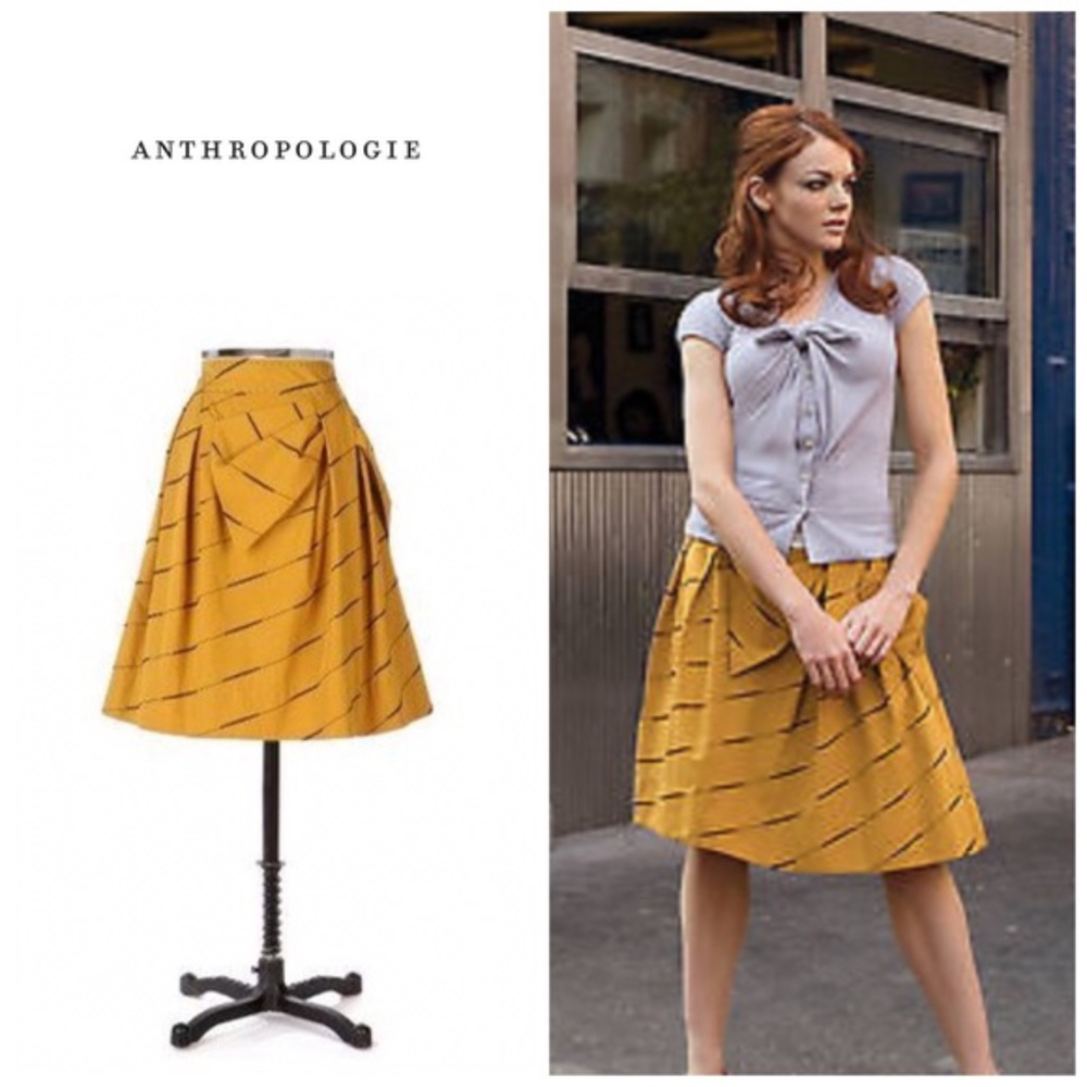 Anthropologie High Waist Skirt